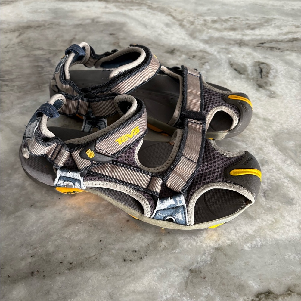 Teva Toachi Sport Closed Toe Water Shoes 6205 Kids Size 4 Youth